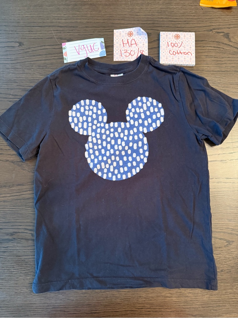 Hanna andersson 130 cm Navy Blue Graphic Tee mickey mouse